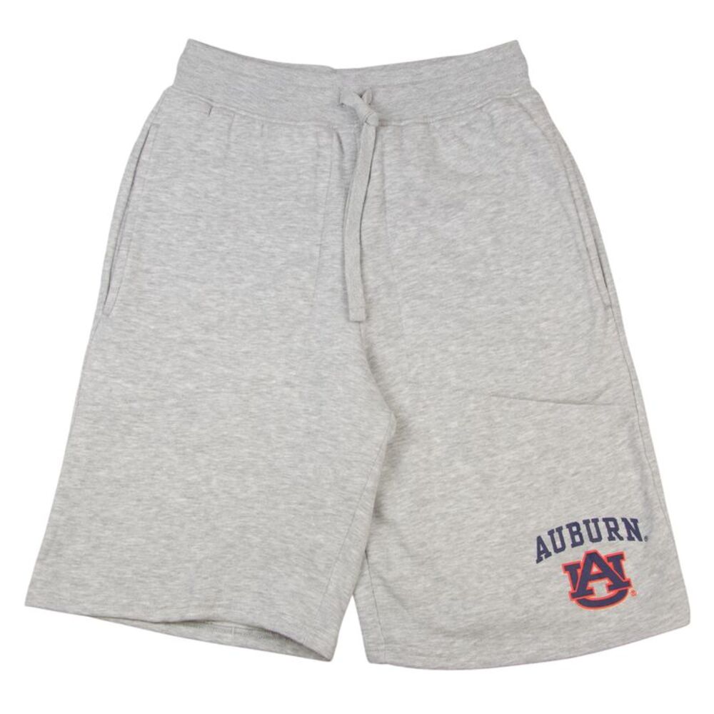 NCAA Auburn Tigers Men's Fleece Sweat Shorts in Grey, Small (28/30)
